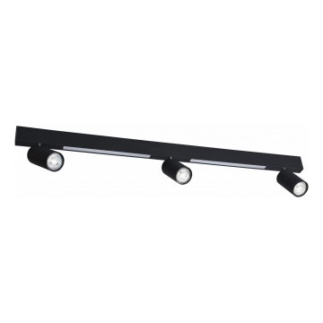 Zuma Line - LED Wall spotlight 3xGU10/5W/230V + 2xLED/8W black