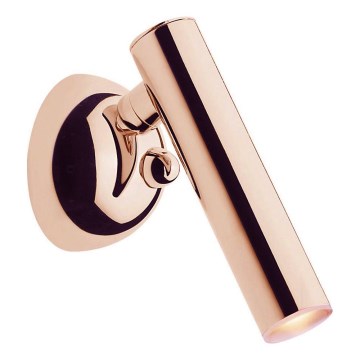 Zuma Line - LED Wall spotlight LED/5W/230V Rose gold