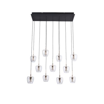 Zuma Line - LED Cable Pendant Light 11xLED/3W/230V, Black
