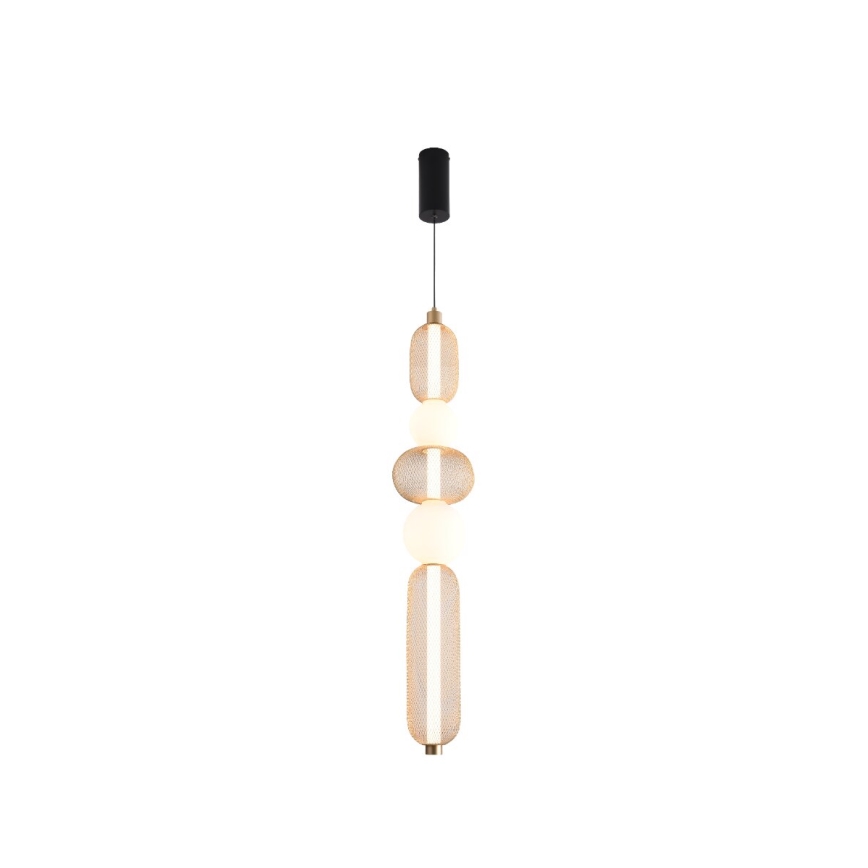Zuma Line - LED Dimmable pendant on cable LED/27W/230V 3000-5700K gold + remote control