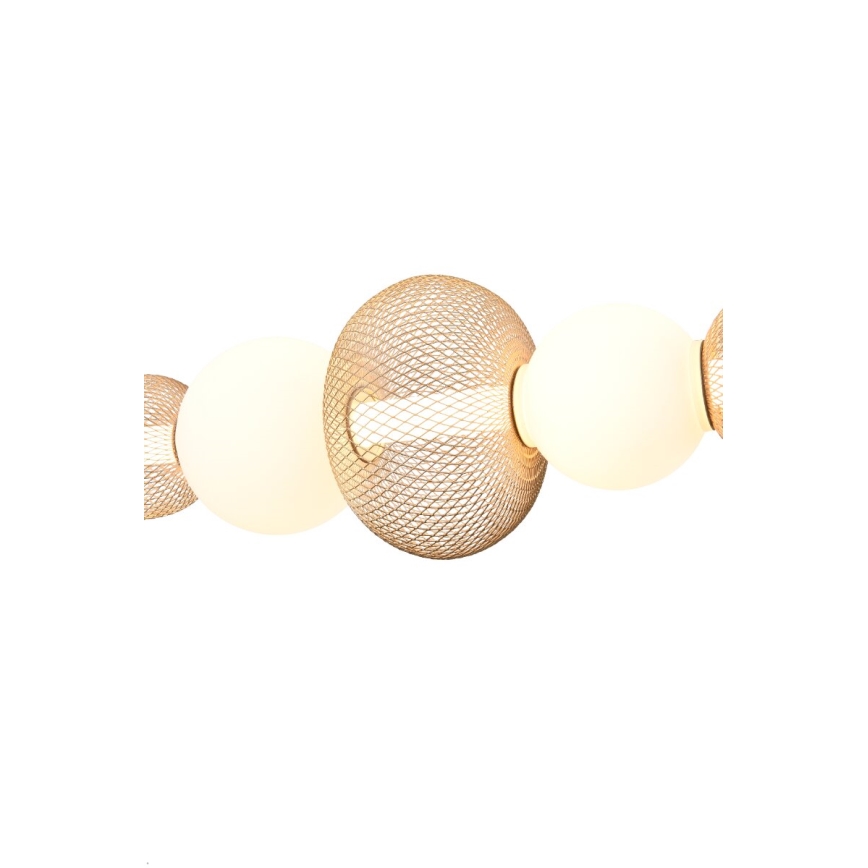 Zuma Line - LED Dimmable Pendant on Cable LED/27W/230V 3000-5700K Gold + Remote Control