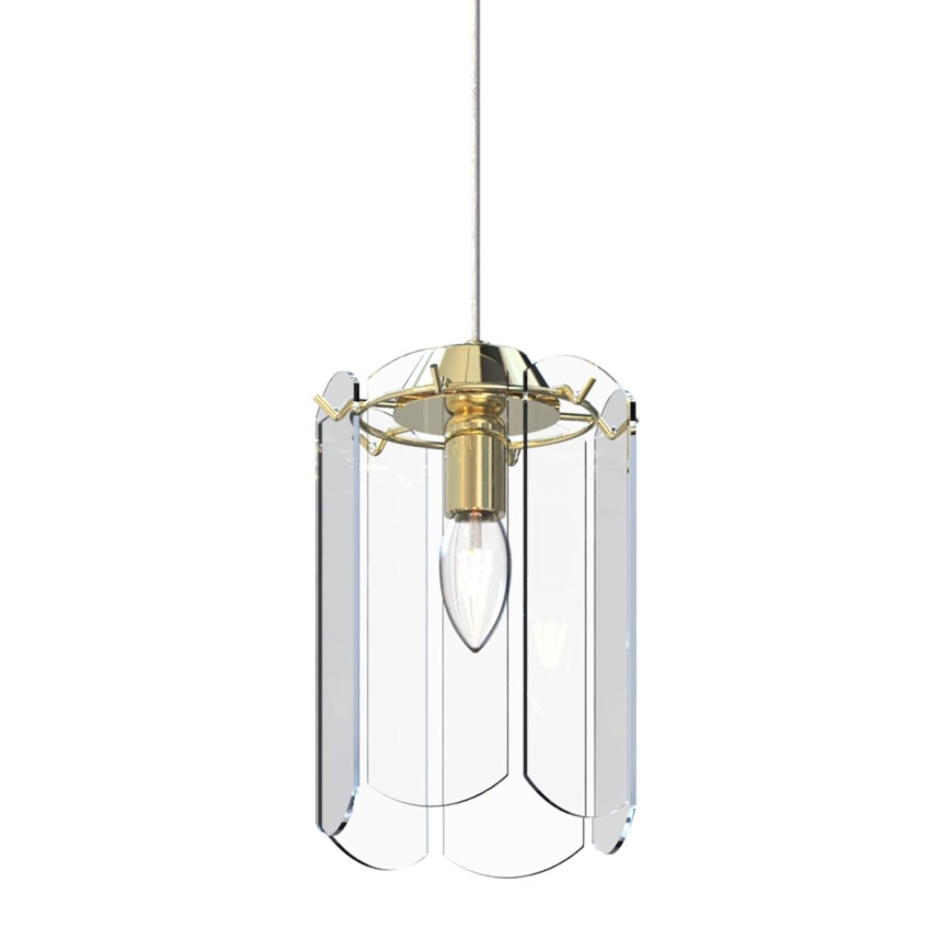 Zuma Line - Chandelier on a string 1xE14/40W/230V gold