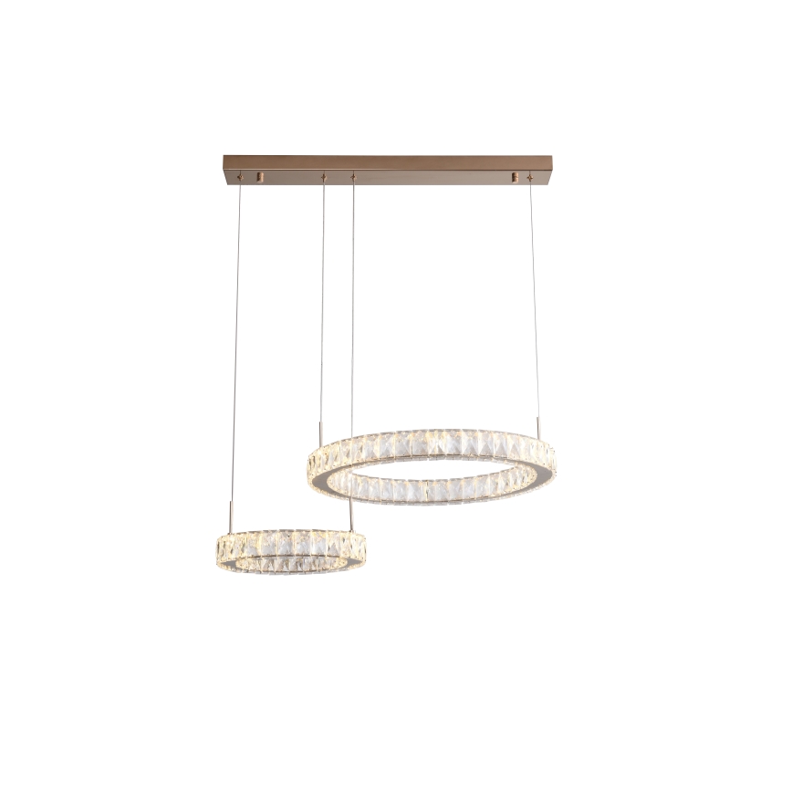 Zuma Line - LED Pendant on Cable LED/36W/230V rose gold
