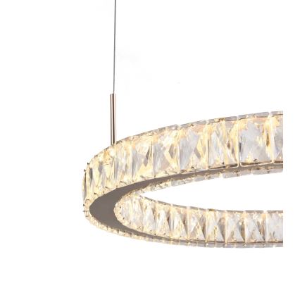 Zuma Line - LED Pendant on Cable LED/36W/230V rose gold