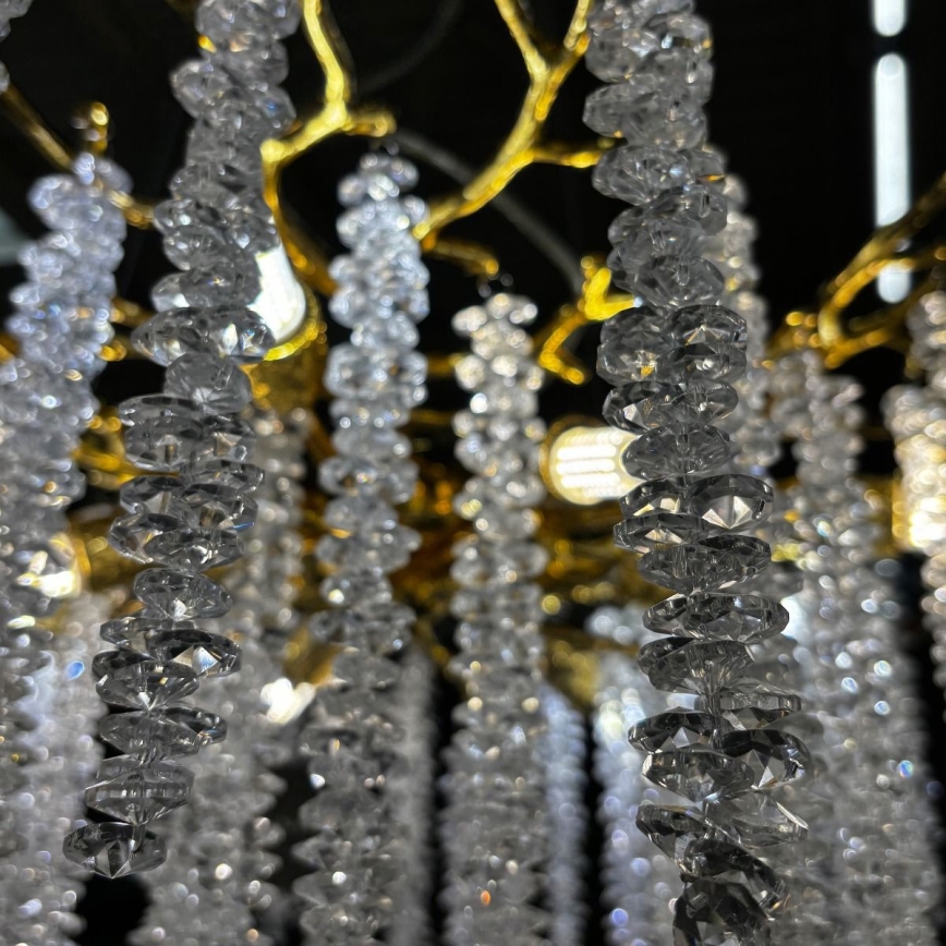 Zuma Line - Chandelier on a string 8xG9/3,5W/230V gold