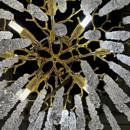 Zuma Line - Chandelier on a string 8xG9/3,5W/230V gold