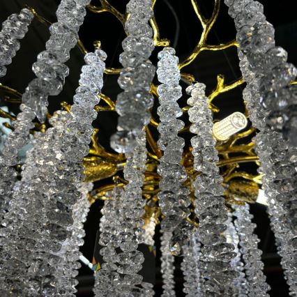 Zuma Line - Chandelier on a string 8xG9/3,5W/230V gold