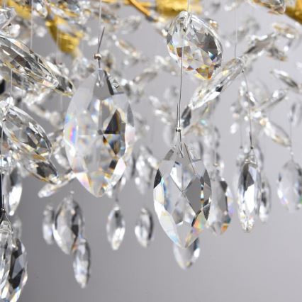 Zuma Line - Cable-hung Chandelier 14x G9 3.5W/230V Ø 100 cm Gold