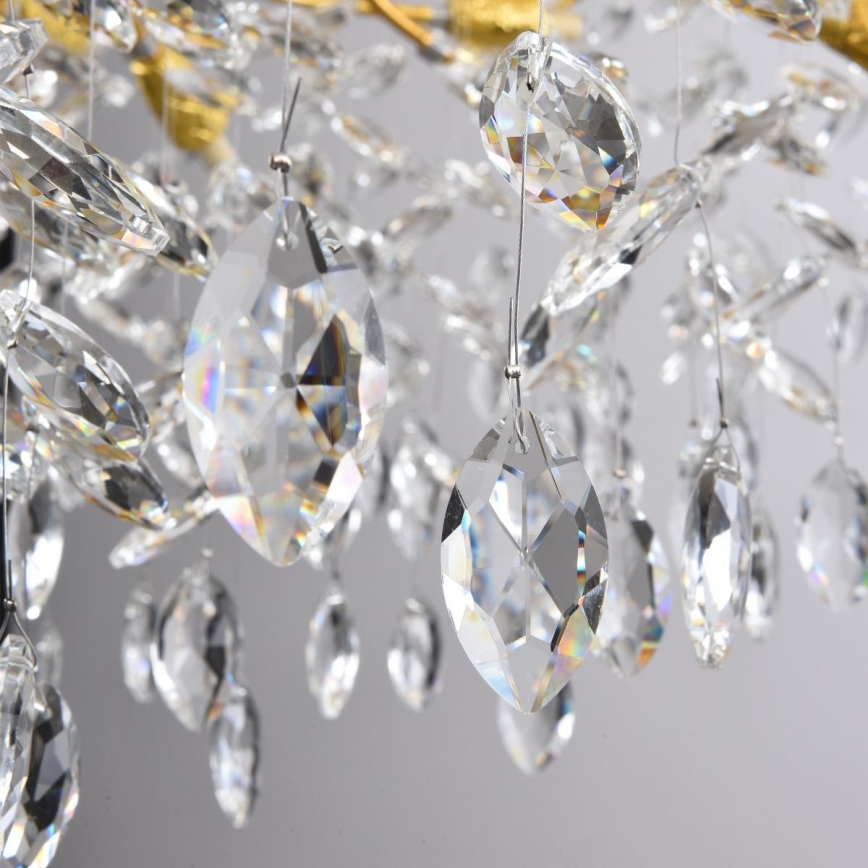 Zuma Line - Cable-hung Chandelier 14x G9 3.5W/230V Ø 100 cm Gold