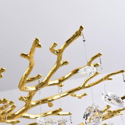 Zuma Line - Cable-hung Chandelier 14x G9 3.5W/230V Ø 100 cm Gold