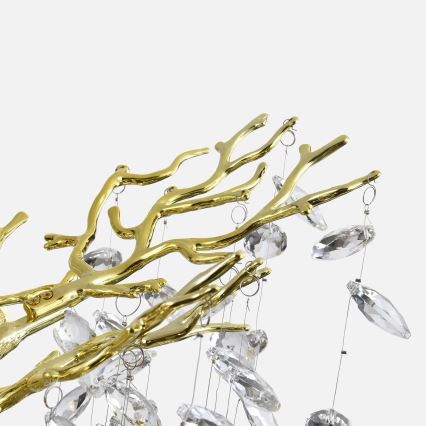 Zuma Line - Cable-suspended chandelier 14xG9/3,5W/230V 115x40 cm gold
