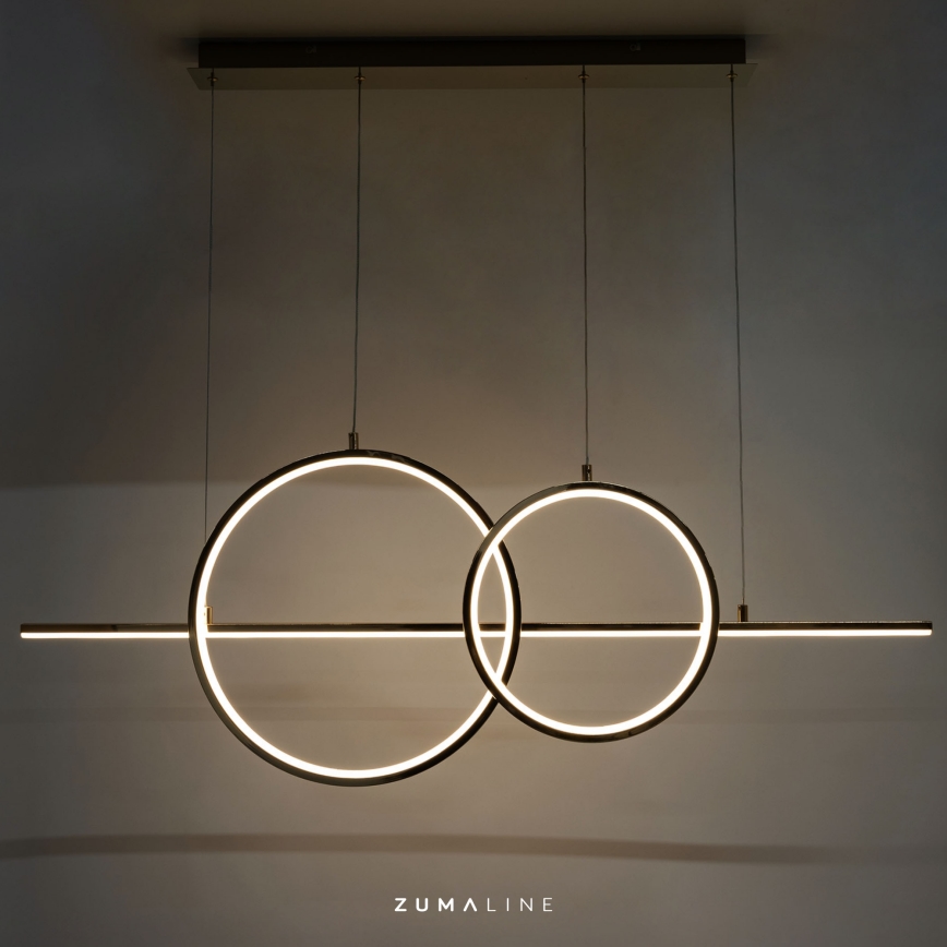 Zuma Line - LED Dimmable chandelier on a string LED/34W/230V gold