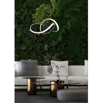 Zuma Line - LED Dimmable chandelier on a string LED/44W/230V black/gold