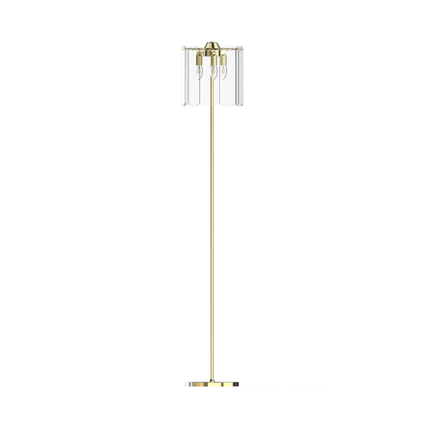 Zuma Line - Floor lamp 3xE14/40W/230V gold