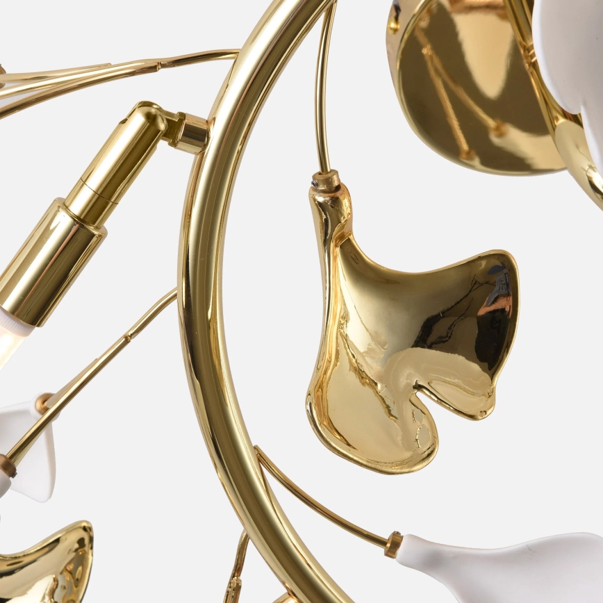 Zuma Line - Flush-mount chandelier 6xG9/42W/230V Ø 70 cm gold