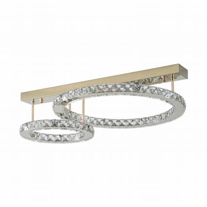 Zuma Line - Dimmable LED ceiling light LED/36W/230V gold