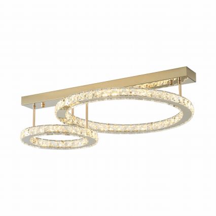 Zuma Line - Dimmable LED ceiling light LED/36W/230V gold