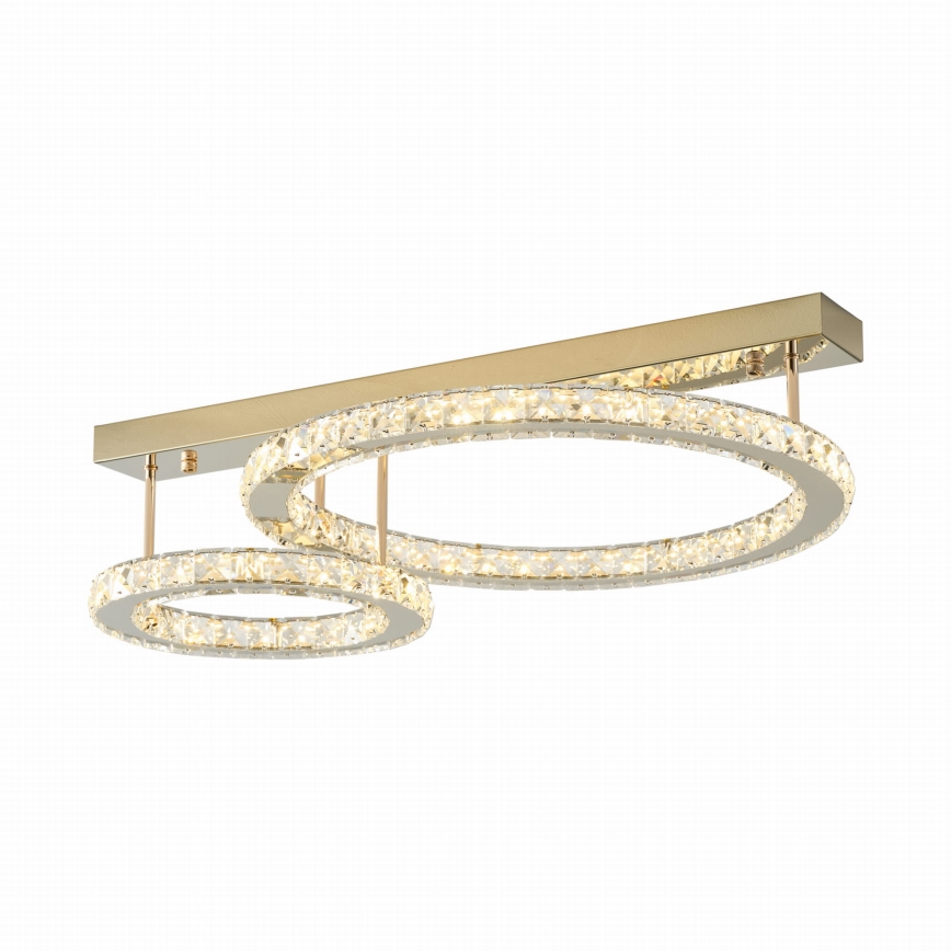 Zuma Line - Dimmable LED ceiling light LED/36W/230V gold