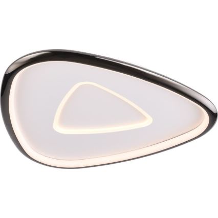 Zuma Line - LED Dimmable ceiling light LED/27W/230V 3000K black shiny chrome