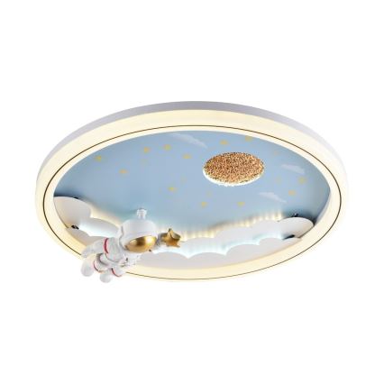Zuma Line - LED Dimmable dětské Ceiling light LED/42W/230V 3000/5700K astronaut
