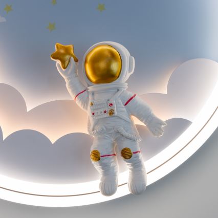 Zuma Line - LED Dimmable dětské Ceiling light LED/42W/230V 3000/5700K astronaut