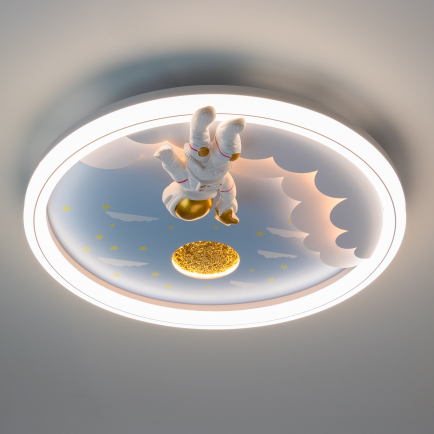 Zuma Line - LED Dimmable dětské Ceiling light LED/42W/230V 3000/5700K astronaut