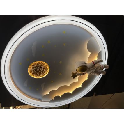 Zuma Line - LED Dimmable dětské Ceiling light LED/42W/230V 3000/5700K astronaut