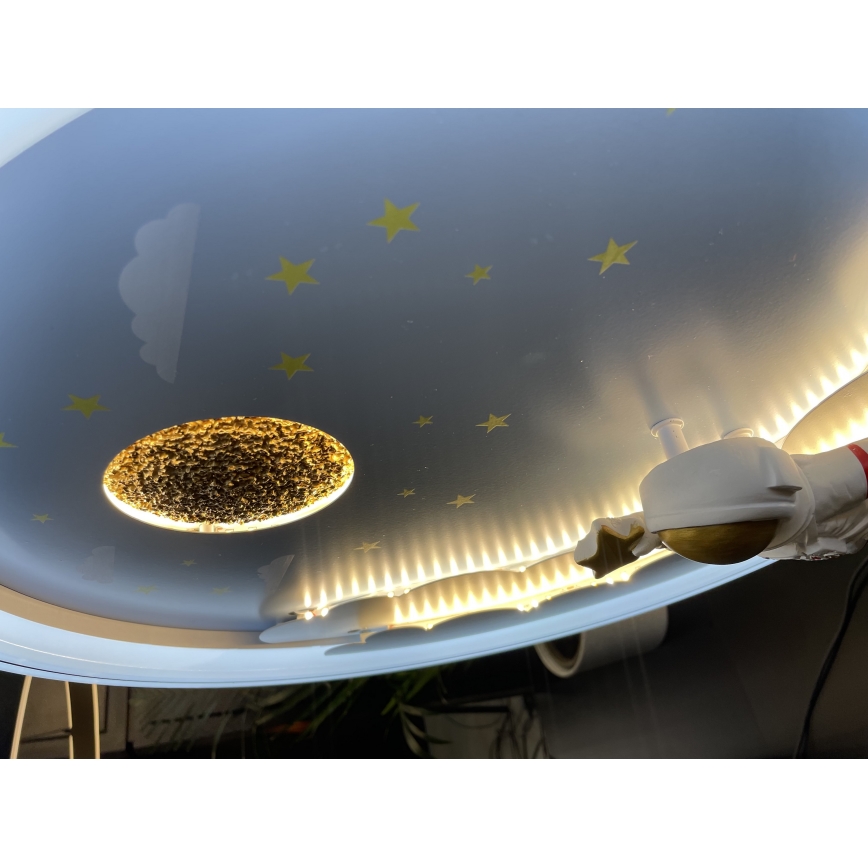 Zuma Line - LED Dimmable dětské Ceiling light LED/42W/230V 3000/5700K astronaut