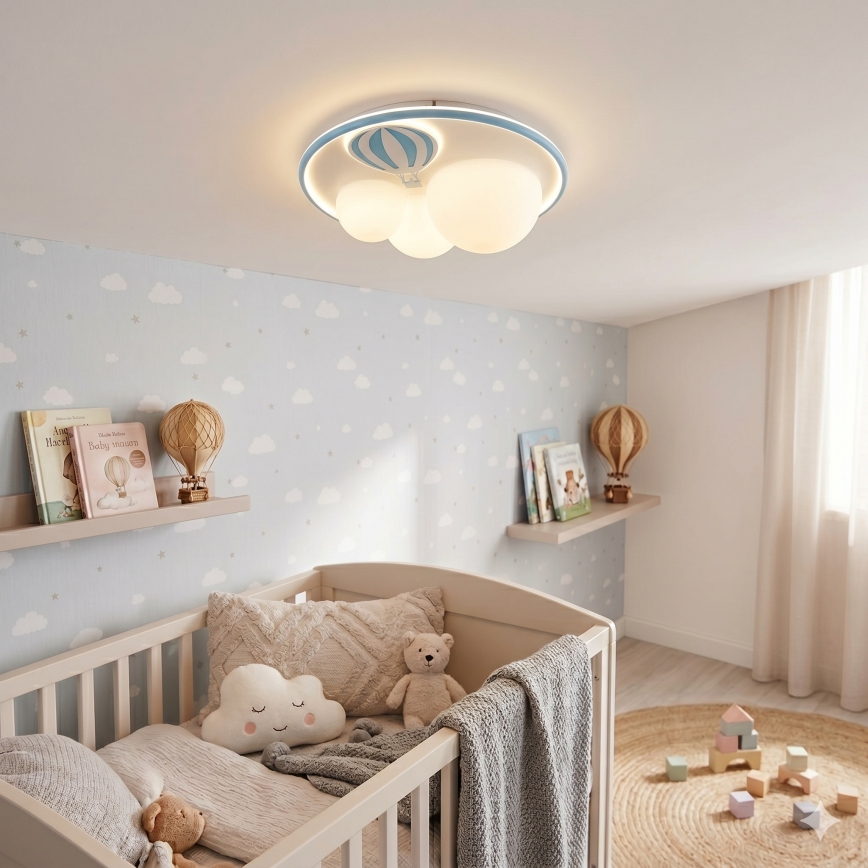 Zuma Line - LED Dimmable children's ceiling light LED/42W/230V 3000/5700K blue