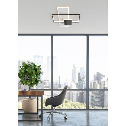 Zuma Line - LED Dimmable ceiling light LED/46W/230V black