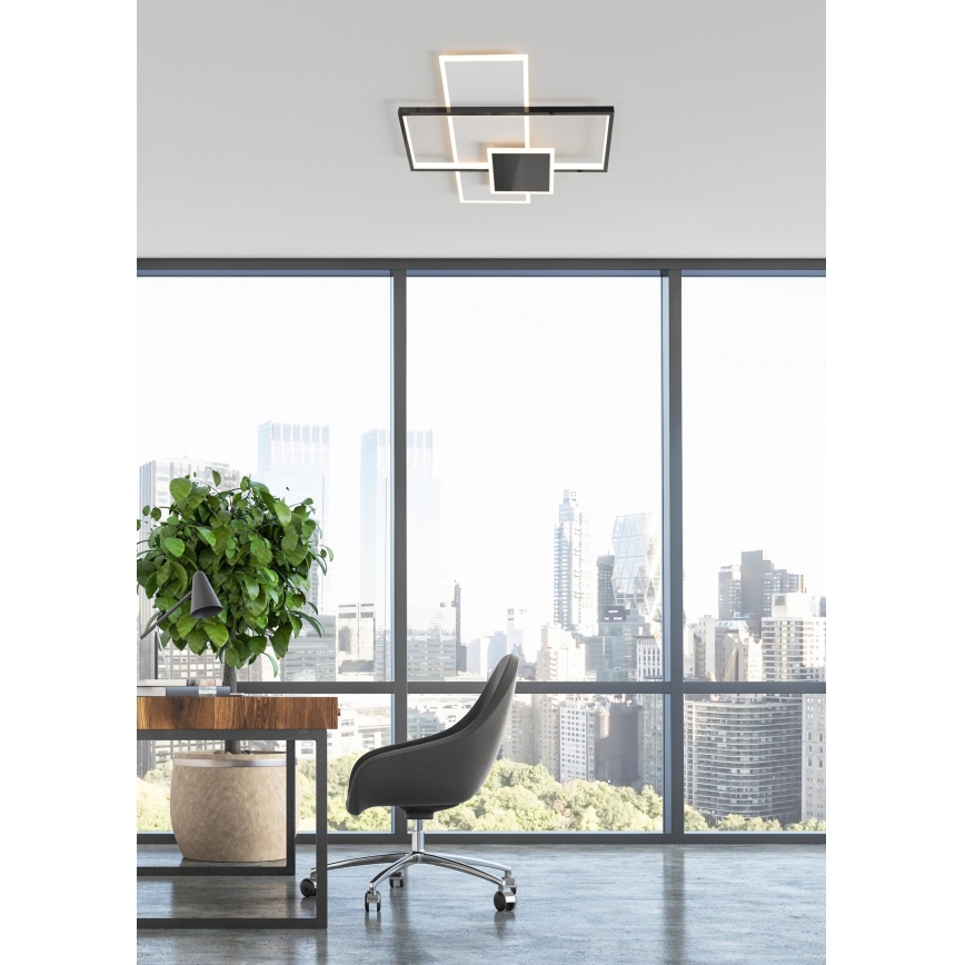 Zuma Line - LED Dimmable ceiling light LED/46W/230V black