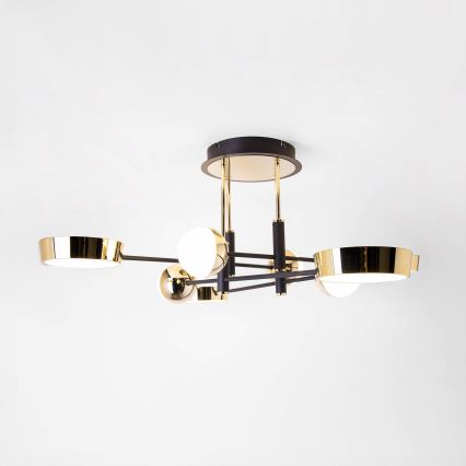 Zuma Line - Dimmable LED Flush-Mount Chandelier LED/60W/230V Gold/Black
