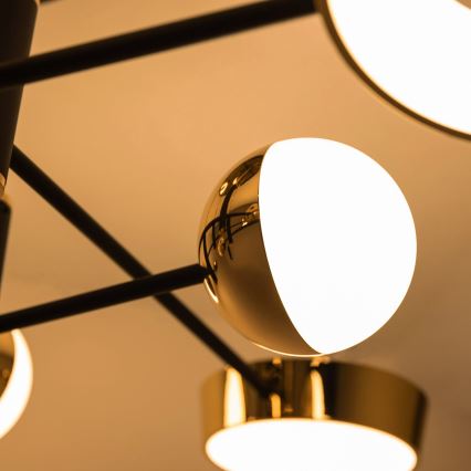 Zuma Line - Dimmable LED Flush-Mount Chandelier LED/60W/230V Gold/Black