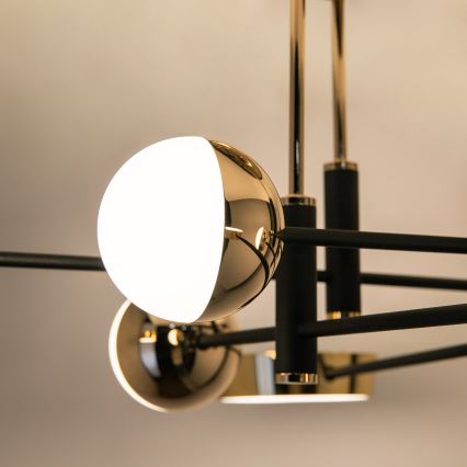 Zuma Line - Dimmable LED Flush-Mount Chandelier LED/60W/230V Gold/Black