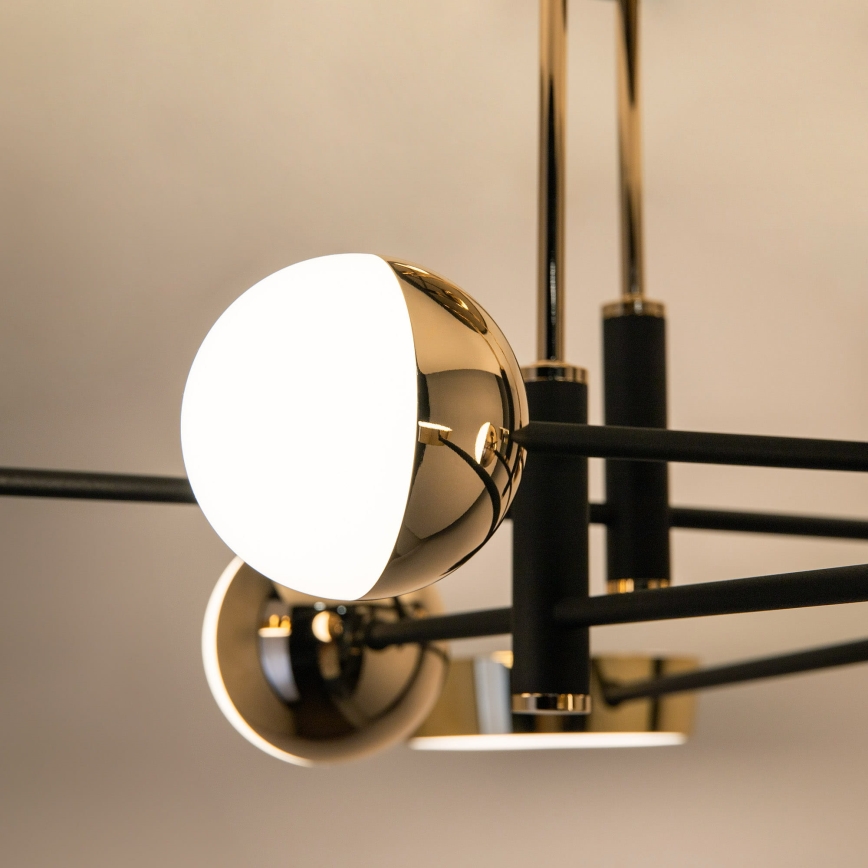 Zuma Line - Dimmable LED Flush-Mount Chandelier LED/60W/230V Gold/Black