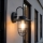 Zuma Line - Outdoor wall lamp 1xE27/60W/230V IP44 black