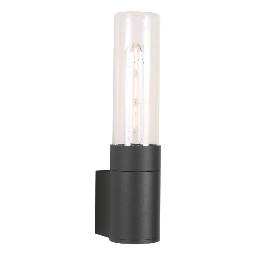 Zuma Line - Outdoor wall lamp 1xE27/60W/230V IP54 black