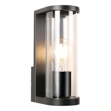Zuma Line - Outdoor wall light 1xE27/60W/230V IP44 black