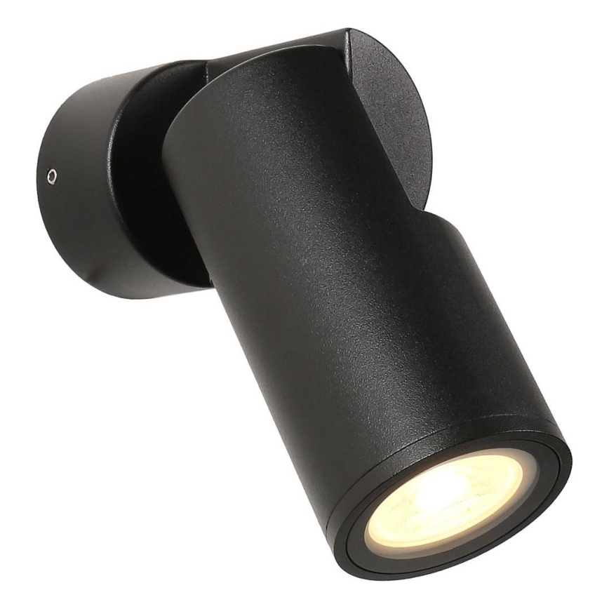Zuma Line - Outdoor wall light 1xGU10/35W/230V IP65 black