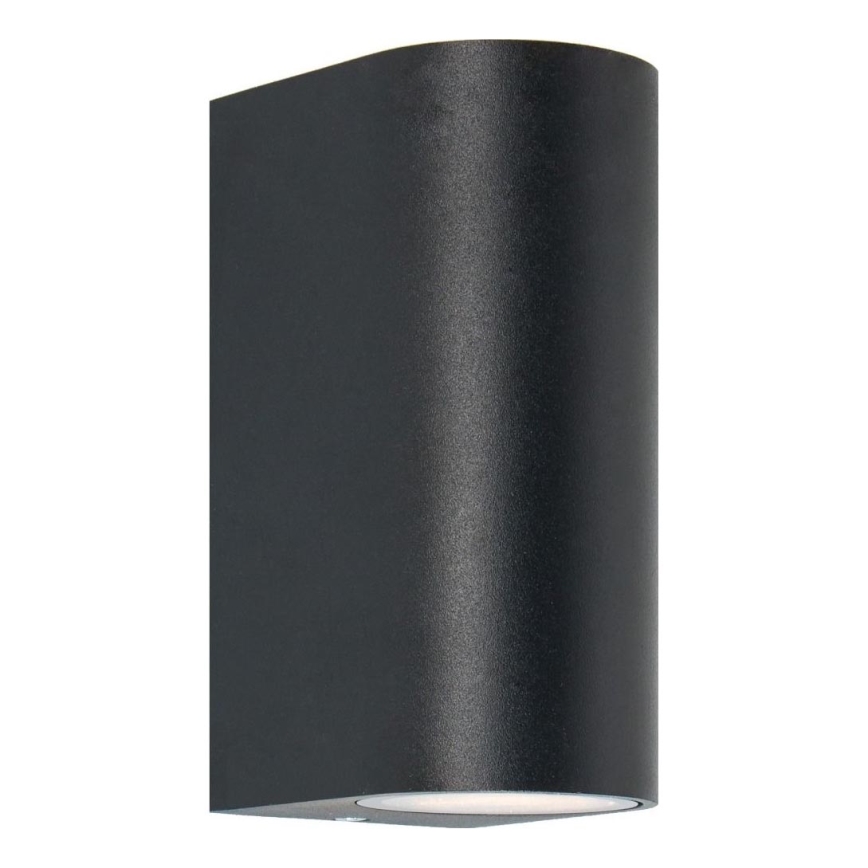 Zuma Line - Outdoor wall light 2xGU10/35W/230V IP44 black