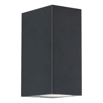 Zuma Line - Outdoor wall light 2xGU10/35W/230V IP44 black