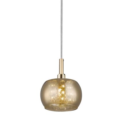 Zuma Line - Chandelier on a string 5xG9/33W/230V d. 13 cm gold
