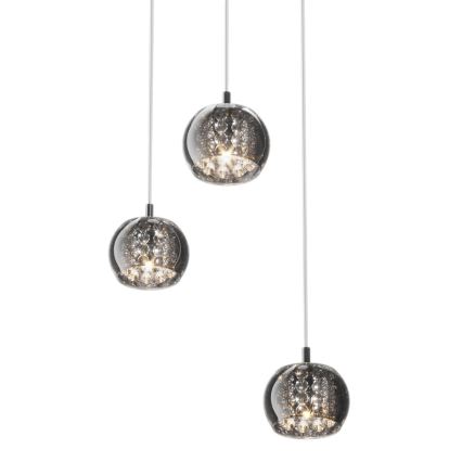 Zuma Line - Crystal chandelier on a string 3xG9/42W/230V