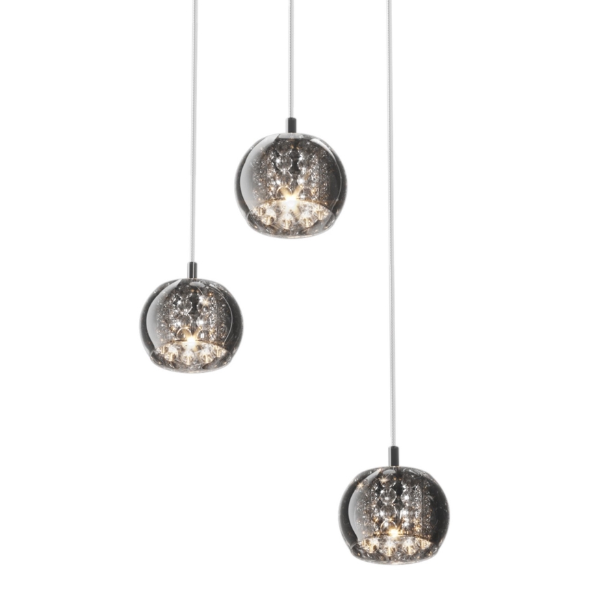 Zuma Line - Crystal chandelier on a string 3xG9/42W/230V