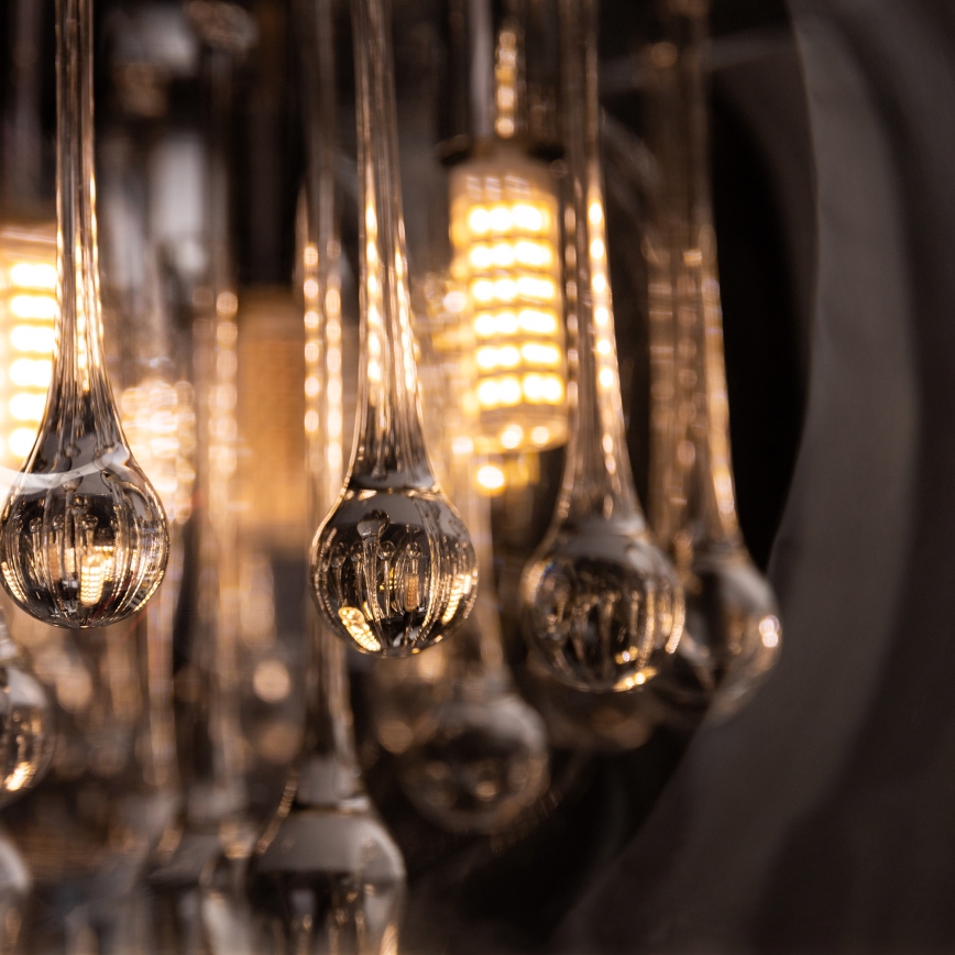 Zuma Line - Crystal chandelier on a string 6xG9/42W/230V