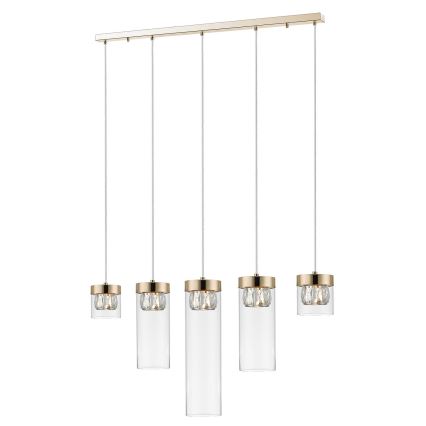 Zuma Line - Crystal chandelier on a string 5xG9/28W/230V