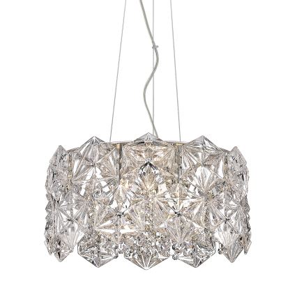 Zuma Line - Chandelier on a string 5xG9/33W/230V shiny chrome