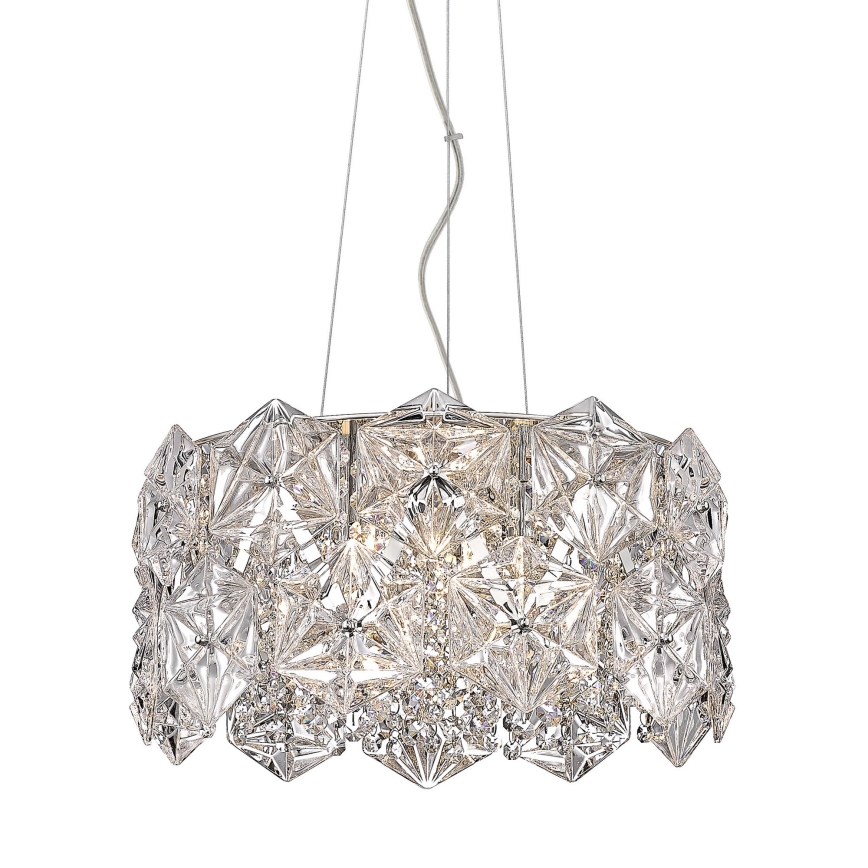 Zuma Line - Chandelier on a string 5xG9/33W/230V shiny chrome