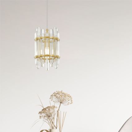 Zuma Line - Chandelier on a string 1xE14/40W/230V gold