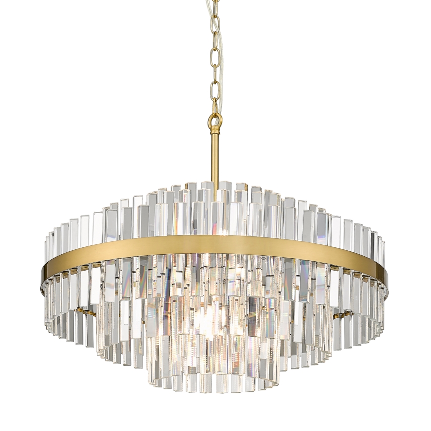 Zuma Line - Chandelier on a chain 12xG9/28W/230V d. 60 cm gold